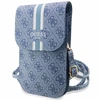Dėklas Guess krepšys 4G Stripes (GUWBP4RPSB) mėlynos spalvos