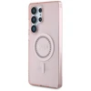 Guess Rhinestones Printed Classic Logo MagSafe - dėklas skirtas Samsung Galaxy S25 Ultra pink
