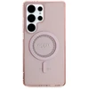 Guess Rhinestones Printed Classic Logo MagSafe - dėklas skirtas Samsung Galaxy S25 Ultra pink