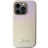 Apple iPhone 14 Pro Guess dėklas Saffiano Iridescent Script (GUHCP14LPSAIRSD) aukso spalvos