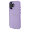 Apple iPhone 16 Guess Saffiano MagSafe (GUHMP16SPSAHMCU) dėklas telefonui violetinės spalvos