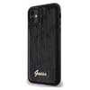 Apple iPhone 11 / XR Guess dėklas Sequin Script Metal (GUHCN61PSFDGSK) juodos spalvos