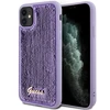 Apple iPhone 11 / XR Guess dėklas Sequin Script Metal (GUHCN61PSFDGSU) violetinės spalvos