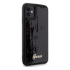Apple iPhone 11 / XR Guess dėklas Sequin Script Metal (GUHCN61PSFDGSK) juodos spalvos