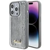 Apple iPhone 15 Pro Guess dėklas Sequin Script Metal (GUHCP15LPSFDGSS) sidabrinės spalvos