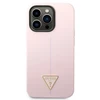 Dėklas Guess Silicone Triangle iPhone 14 Pro 6.1" Case - Violetinė
