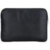 Guess PU Grained Triangle Logo dėklas nešiojamam kompiuteriui 14" juodos spalvos