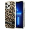 Apple iPhone 13 Pro Guess dėklas Leopard (GUHCP13LHSLEOW) rudos spalvos