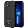 Apple iPhone 13 Mini Guess dėklas Saffianotriangle Logo juodos spalvos