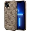 Dėklas GUESS GUHCP14MHG4SHW IPHONE 14 PLUS / 15 PLUS 6.7 "BROWN / BROWN HARD CASE 4G VINTAGE GOLD LOGO