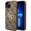 Dėklas GUESS GUHCP14S4S4GBBB IPHONE 14/15/13 6.1 "BRONZE / BROWN HARDCASE 4G BIG METAL LOGO