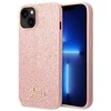 Dėklas GUESS GUHCP14MHGGSHP IPHONE 14 PLUS / 15 PLUS 6.7 "Rožinis / Rožinis HARD CASE GLITTER SCRIPT