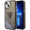 Dėklas Guess GUHCP14SLFCTPK iPhone 14 6.1" juodas/juodas hardcase Liquid Glitter Palm Collection