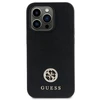 Dėklas GUESS GUHCN61PS4DGPK IPHONE 11 / XR 6.1 "Juodas / Juodas HARDCASE STRASS METAL LOGO