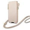 Guess Saffiano Pouch – Phone bag S / M max 6.1 (auksinis)