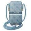 Dėklas GUESS GUPHM4GDBL 6.1 "Mėlynas/Mėlynas HARDCASE 4G STRIPE HANDBAG