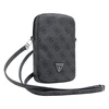 Guess krepšys su užtrauktuku 4G Triangle (GUWBZP4GFTSK) juodos spalvos