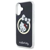Hello Kitty HKHMP16SHFLBK Apple iPhone 16 6,1″ juodos spalvos kietas dėklas IML Fun bow Magsafe