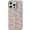 Apple iPhone 15 Pro Max Hello Kitty dėklas IML Gradient Electrop Crowded Kitty Head (HKHCP15XHCHPEP) rožinės spalvos