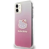 Apple iPhone 11 Hello Kitty dėklas IML Gradient Electrop Kitty Head (HKHCN61HDGKEP) rožinės spalvos