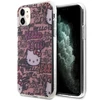 Apple iPhone 11 Hello Kitty dėklas IML Tags Graffiti (HKHCN61HDGPTP) rožinės spalvos