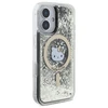 Hello Kitty HKHMP16SLGDIK Apple iPhone 16 6.1" dėklas telefonui aukso spalvos Liquid Glitter Fever MagSafe