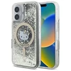 Hello Kitty HKHMP16SLGDIK Apple iPhone 16 6.1" dėklas telefonui aukso spalvos Liquid Glitter Fever MagSafe