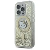 Hello Kitty HKHMP16XLGDIH Apple iPhone 16 Pro Max 6.9" dėklas telefonui aukso spalvos Liquid Glitter Fever MagSafe