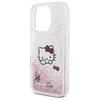 Hello Kitty HKHMP16XLSWKH Apple iPhone 16 Pro Max 6.9″ baltos spalvos kietas dėklas Liquid Glitter Sweet Kitty Bo
