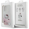 Hello Kitty HKHMP16XLSWKH Apple iPhone 16 Pro Max 6.9″ baltos spalvos kietas dėklas Liquid Glitter Sweet Kitty Bo