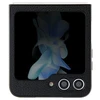 Samsung Galaxy Z Flip 5 Hello Kitty Dėklas Metal Logo Kitty Head (HKHCZF5PGHDLMK) juodos spalvos