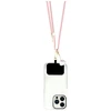 Universali virvelė telefonui Hello Kitty Patch &amp; Kitty Head Charm rožinės spalvos