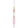 Virvelė telefonui Hello Kitty Pearls and Beads Kitty Charm rožinės spalvos