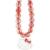 Virvelė telefonui Hello Kitty Pearls Kitty Head raudonos spalvos