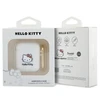 Apple AirPods Hello Kitty Silicone 3D Kitty Head (HKA23DKHSH) ausinių dėklas baltos spalvos