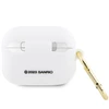 Apple AirPods Pro 2 Hello Kitty Silicone 3D Kitty Head (HKAP23DKHSH) ausinių dėklas baltos spalvos