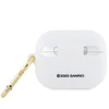 Apple AirPods Pro 1 Hello Kitty Silicone 3D Kitty Head (HKAP3DKHSH) ausinių dėklas baltos spalvos