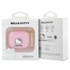 Apple AirPods 3 Hello Kitty Silicone 3D Kitty Head (HKA33DKHSP) ausinių dėklas rožinės spalvos