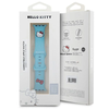 Apyrankė Apple Watch 1 / 2 / 3 / 4 / 5 / 6 / SE / 7 / 8 (38 / 40 / 41 mm) Hello Kitty Strap Silicone Kitty Head (HKAWMSCHBLB) mėlynos spalvos