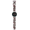 Apyrankė Samsung Galaxy Watch (46mm) / Samsung Gear S3 (46mm) / Huawei Watch GT / GT 2 / GT 2 PRO / GT 3 / GT 3 PRO (46mm) Hello Kitty Strap Silicone Tags Graffiti (HKUWLSDGPTP) rožinės spalvos