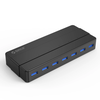 Hub Orico H7928-U3-V1 7x USB-A 3.0 – juodos spalvos