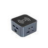 Hub USB-C 12 in 1 Wozinsky WHBC09Y8S multifunctional, with wireless charging function, aluminum, with 15 cm cable – pilkos spalvos