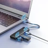 Hub USB-C Orico PAPW2AC-C3 docking station 2x USB-A 3.0 + 2x USB-C 3.0 – juodos spalvos