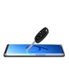 Hurtel 3D Edge Nano Flexi Glass Hybrid Full ekrano apsauga su rėmeliu Samsung Galaxy S21+ 5G (S21 Plus 5G) juodos spalvos