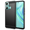 Hurtel Carbon Infinix Hot 20 Play flexible silikoninis carbon dėklas telefonui juodos spalvos