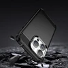 Hurtel Carbon dėklas Apple iPhone 14 Pro Max flexible gel back cover dėklas telefonui juodos spalvos