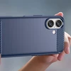 Hurtel Carbon Apple iPhone 16 silikoninis – dėklas telefonui mėlynos spalvos