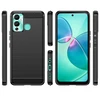 Hurtel Carbon Infinix Hot 12 Play NFC / Hot 12 Play flexible silikoninis carbon dėklas telefonui juodos spalvos
