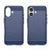Hurtel Carbon Apple iPhone 16 Plus – dėklas telefonui mėlynos spalvos