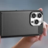 Hurtel Carbon Apple iPhone 16 Pro – dėklas telefonui juodos spalvos